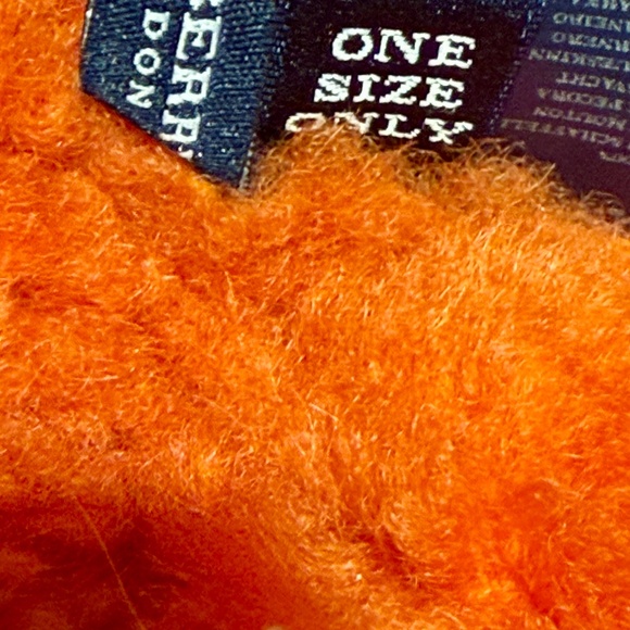 Burberry Sheepskin Shearling Bucket Hat OS Orange main image 7